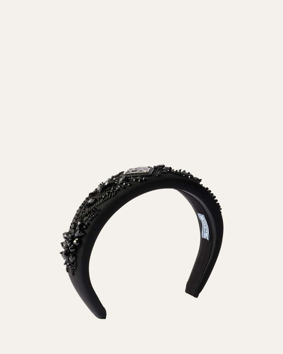 Embellished Re-Nylon Headband